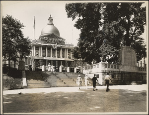 New State House, taken from Boston Common