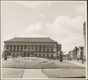 Copley Square and Boston Public Library