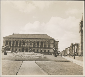 Copley Square and Boston Public Library