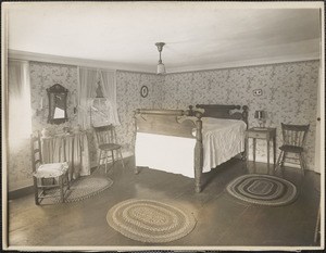 Roger G. Pierce bedroom (interior), south east chamber