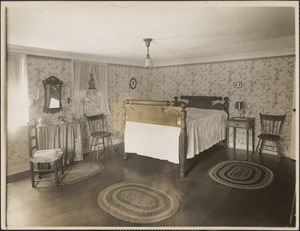 Roger G. Pierce bedroom (interior), south east chamber