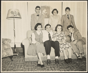 Mr. + Mrs. Kerhour Hadagian and family