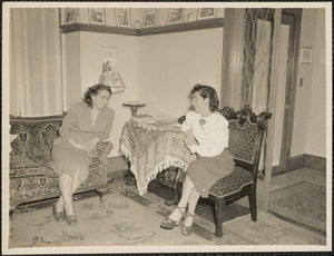 Mrs. Ester Tangookian and Mrs. Alice Mahakian