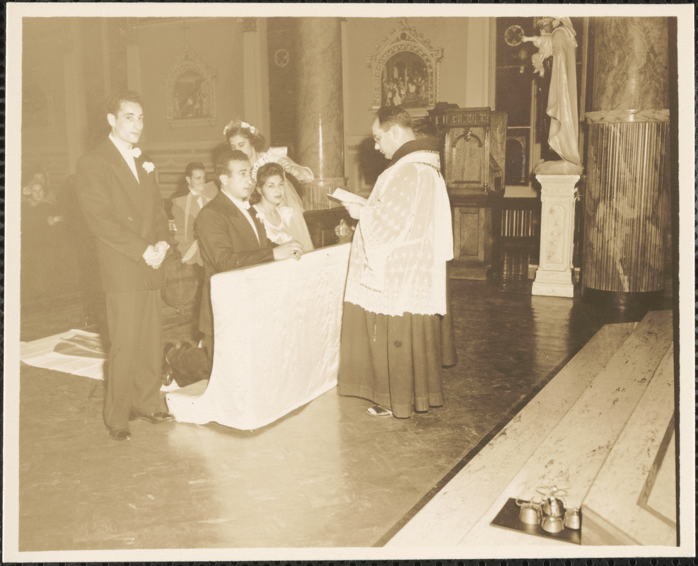 Mr. Joseph L. Sacco married to Miss Martha Mahakian
