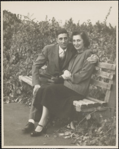 Man and woman on bench