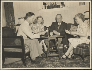 Mr + Mrs. Francis J. Myers. Mr + Mrs. Edward F. Jones