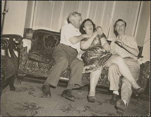 Mr. & Mrs. Thomas A. Ross, Henry Hutchings, fun