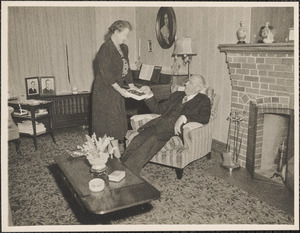 Mr. & Mrs. Francis E. White. Frank, Elizabeth, Barbara