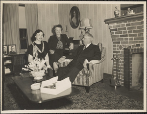 Mr. & Mrs. Francis E. White. Frank, Elizabeth, Barbara