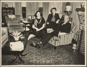 Mr. & Mrs. Francis E. White. Frank, Elizabeth, Barbara