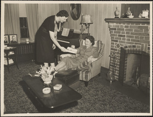 Elizabeth [or] Barbara. Also, Miss Marjorie Lyons