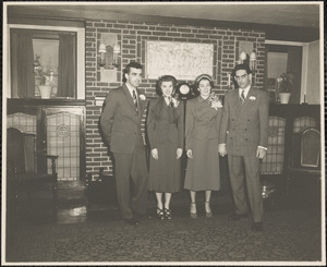 Mr. & Mrs. David S. Willis, wedding day