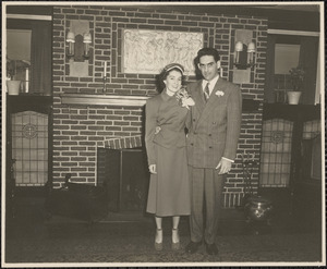 Mr. & Mrs. David S. Willis, wedding day