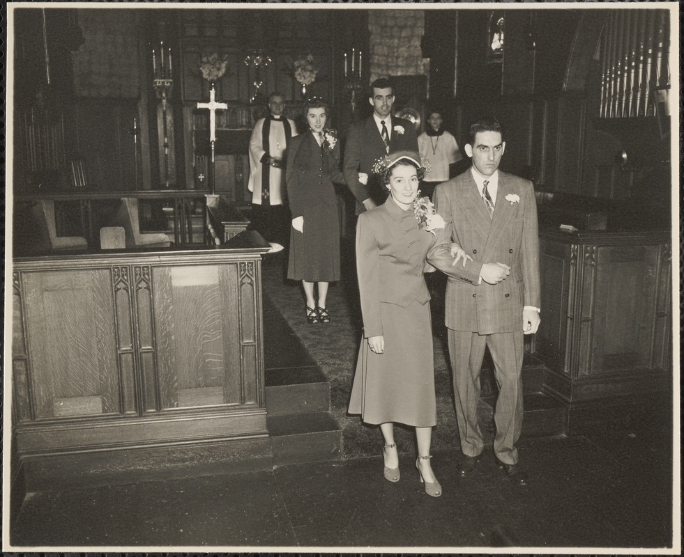 Mr. & Mrs. David S. Willis, wedding day