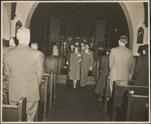 Mr. & Mrs. David S. Willis, wedding day