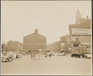 Dock Square. Faneuil Hall Square