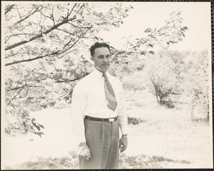 James J. Greeley at Arnold Arboretum