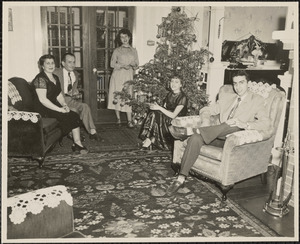 Mrs. & Mrs. Hagop B. Ashjian. Hagop, Edith, Bobby, Lucy, Barbara