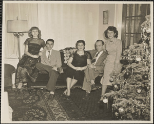 Mrs. & Mrs. Hagop B. Ashjian. Hagop, Edith, Bobby, Lucy, Barbara