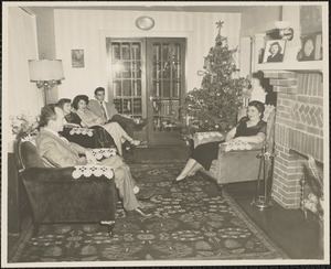 Mrs. & Mrs. Hagop B. Ashjian. Hagop, Edith, Bobby, Lucy, Barbara