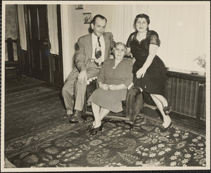 Mrs. & Mrs. Hagop B. Ashjian. Hagop, Edith, [Santough Abdalian]