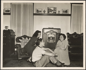 Miss Anna Azarian, brother Hoge, Arline [i.e. Arlene Arzouhaljian]