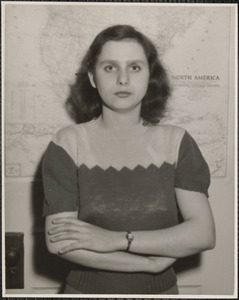 Arlene [i.e. Arline] Arzouhaljian, head and shoulder