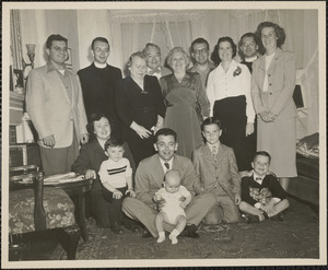 John P. Banks and his whole family