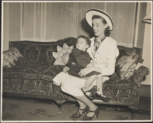 Mrs. Doris S. Clark and daughter Brenda Lee