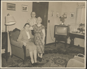 Gladys Changelian, [Santough]. Mrs. Lucy Astorian is sitting