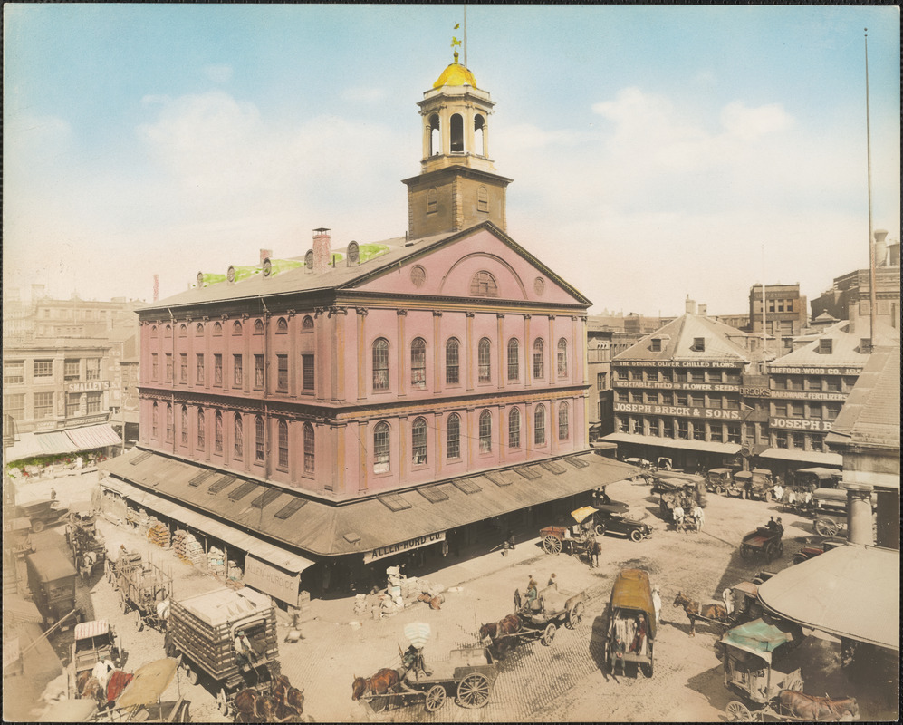 Faneuil Hall, "The Cradle of Liberty"