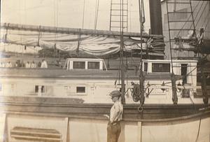 Unidentified seaman on U.S. Revenue Cutter Comanche