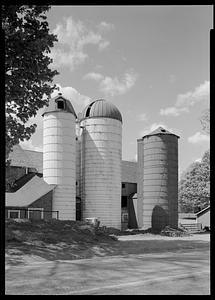 Silo, outdoors, New England