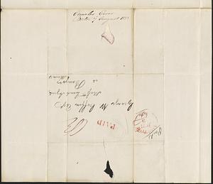 Charles Ewer to George Coffin, 7 August 1833