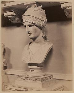 Head, probably Athena, found at Laurentum