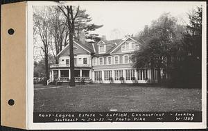 Kent-Legrea [Legare] Estate, house, Suffield, Conn., May 6, 1937