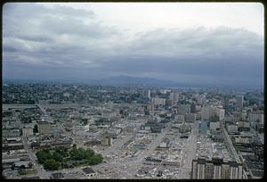 Elevated view of Seattle