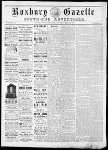 Roxbury Gazette and South End Advertiser, December 16, 1875