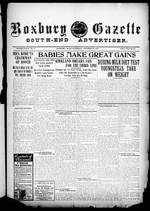 Roxbury Gazette and South End Advertiser, October 18, 1919