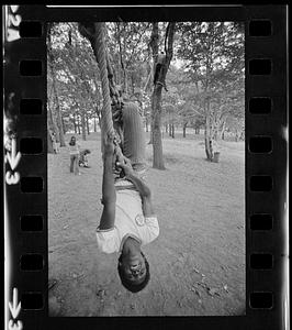 Ropes class in Franklin Park, Dorchester