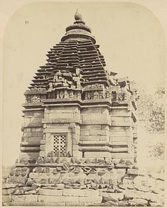 General view of the Brahma Temple, Khajuraho