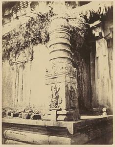 Column, Neminatha Basadi, Karkala, India