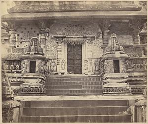 View of entrance, Chennakeshava Temple, Belur, India