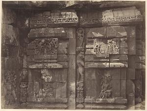 Carved wall, Brahmeswara Temple, Bubanaswar