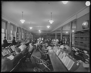 South Boston Branch. Adults' reading room