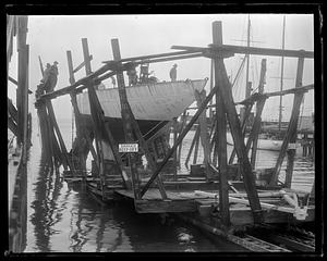 Yankee at Lawley's yard