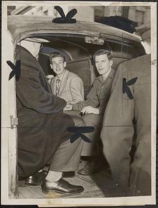 Edward Gray (center) and Frederick S. Marsh (right)