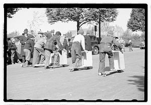 Boston Park Department soap box scooter event