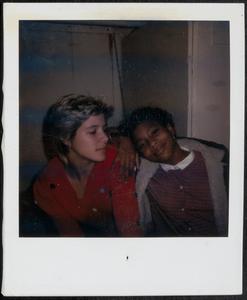 Susan Richards and a girl posing