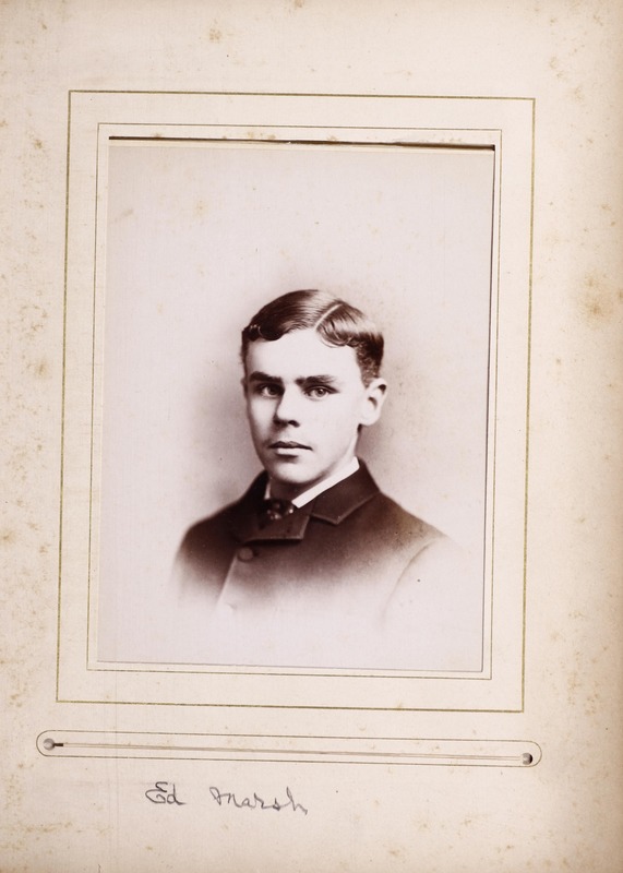 Newton High School, class of 1885 photographs - Ed Marsh -